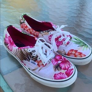floral vans